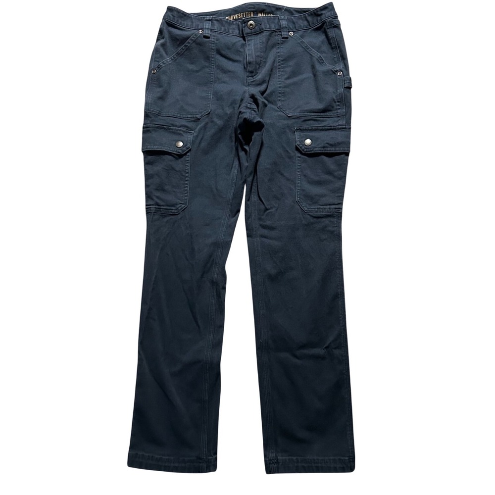 Duluth Trading Co Navy Cargo Trousers